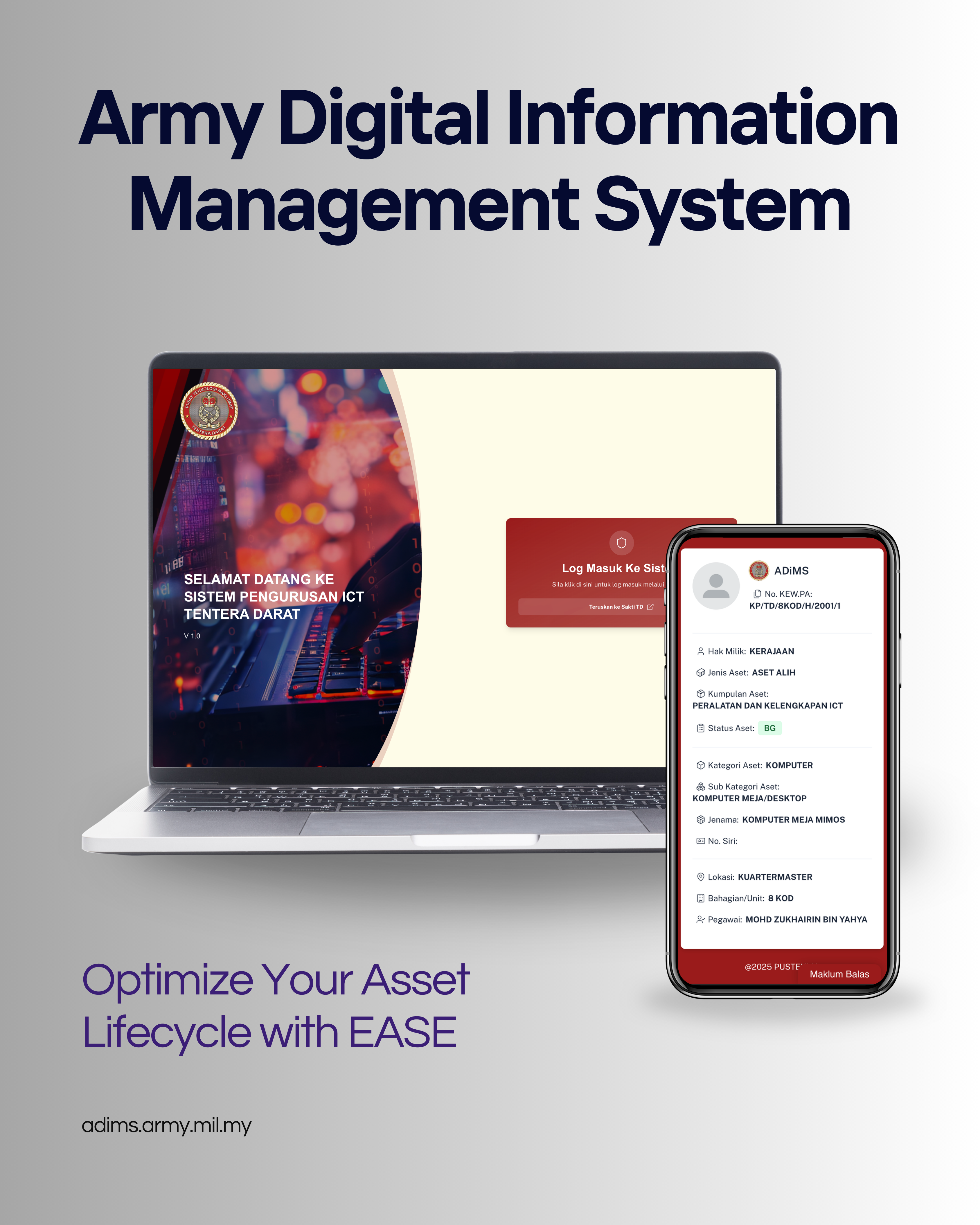 ADIMS — Army Digital Information Management System
