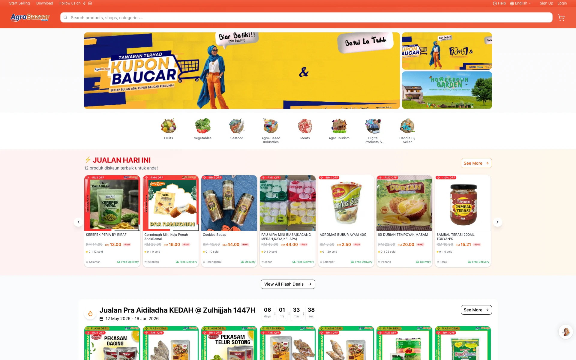 AgroBazaar — Marketplace Pertanian Rasmi FAMA
