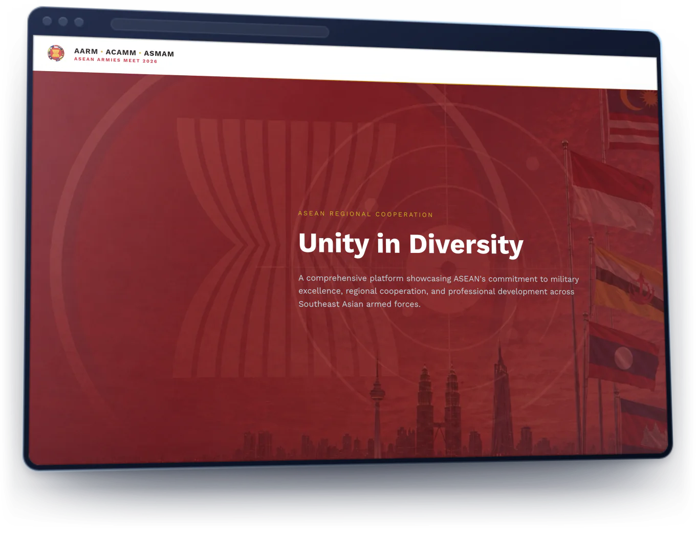 AARM, ACAMM and ASMAM 2026 event portal landing page